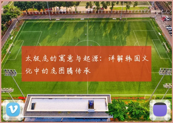 太极虎的寓意与起源：详解韩国文化中的虎图腾传承
